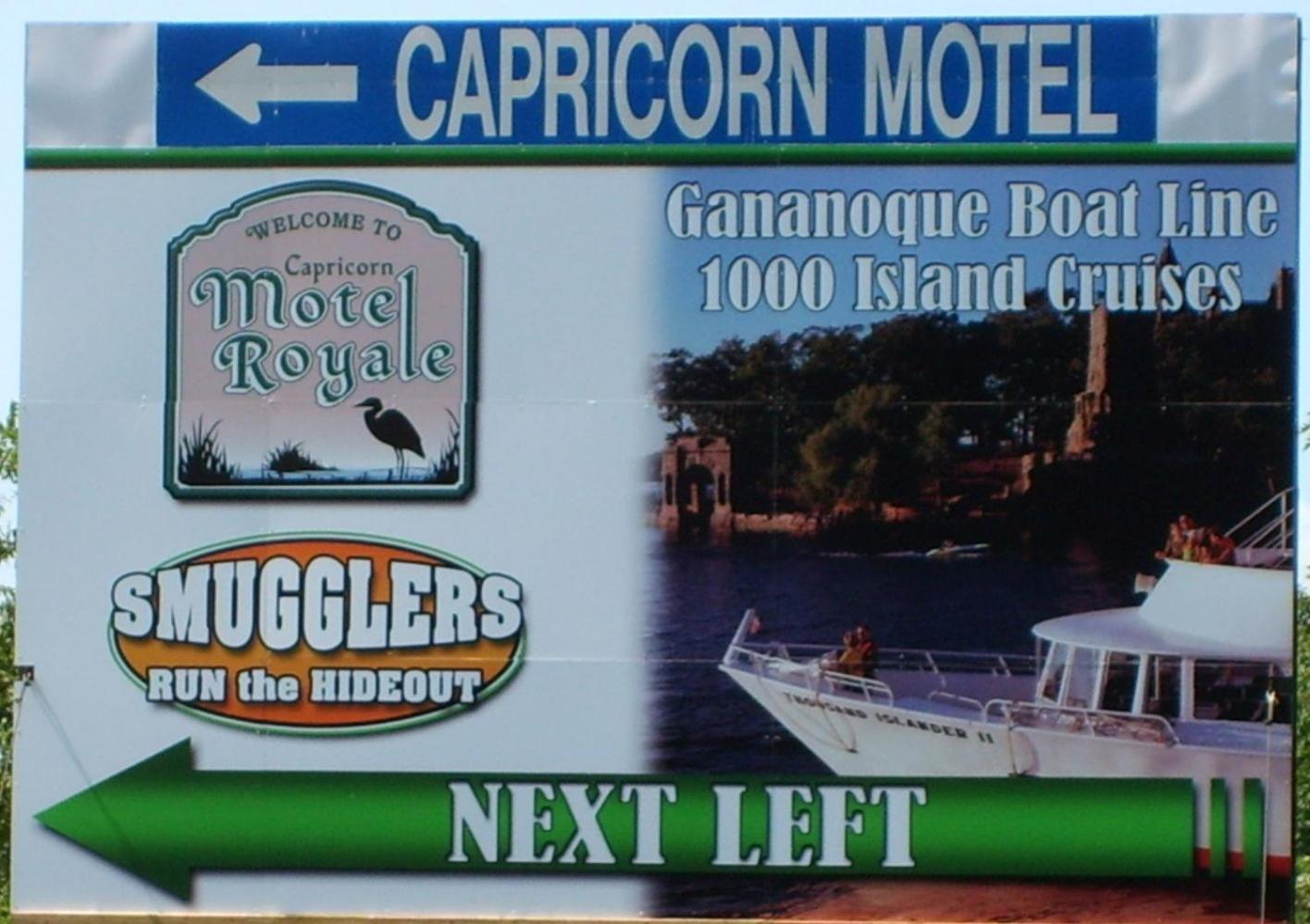 Lansdowne Capricorn Motel Royale 1000 Islands מראה חיצוני תמונה
